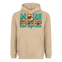 Mushroom more espresso less depresso western Heavyweight Hoodie - texasbilliewilder