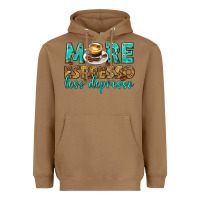 Toasted Coconut more espresso less depresso western Heavyweight Hoodie - texasbilliewilder