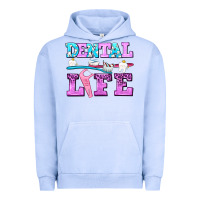 Pigment Grape Ice dental life with teeth Urban Hoodie - AdoDesignShop