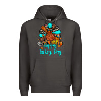 Smoke happy turkey day Premium Hoodie - JahusDesignShop