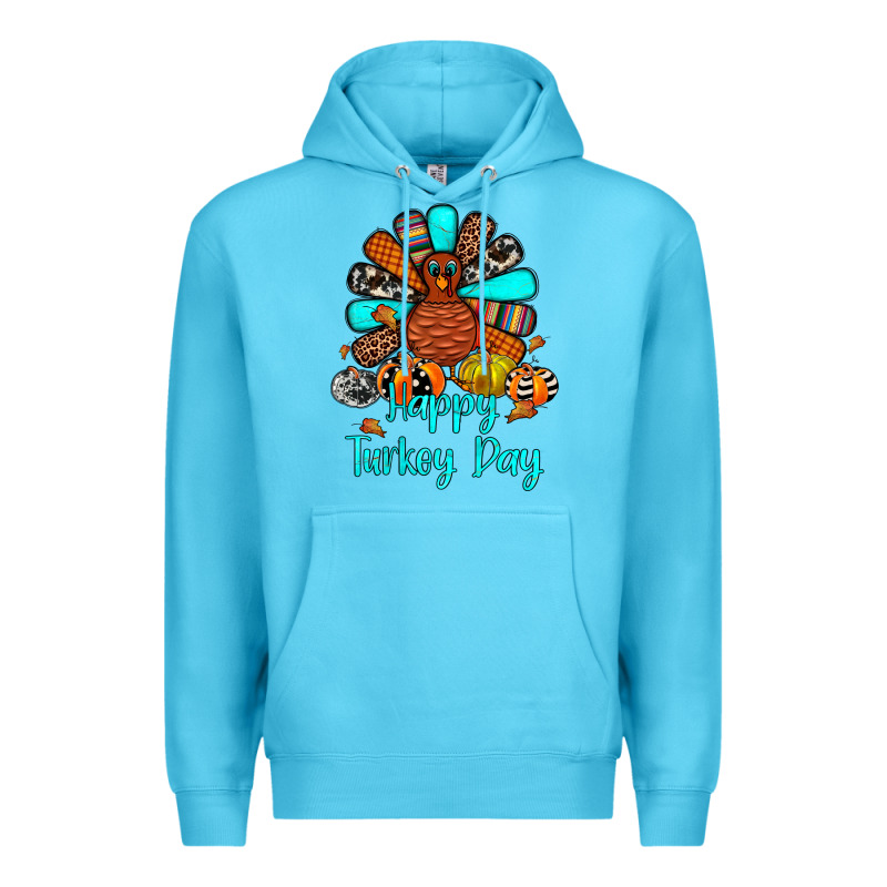 Happy Turkey Day Premium Hoodie by JahusDesignShop | Teevron