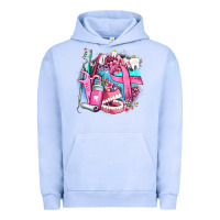 Pigment Grape Ice dental elements and cancer with cowhide and leopard Urban Hoodie - AdoDesignShop