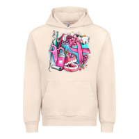 Sandshell dental elements and cancer with cowhide and leopard Urban Hoodie - AdoDesignShop