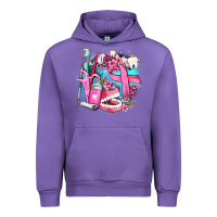 Tulip dental elements and cancer with cowhide and leopard Urban Hoodie - AdoDesignShop