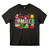Asphalt Sweet Summer Time Heavy Core Tee - CowhideDigitalArt
