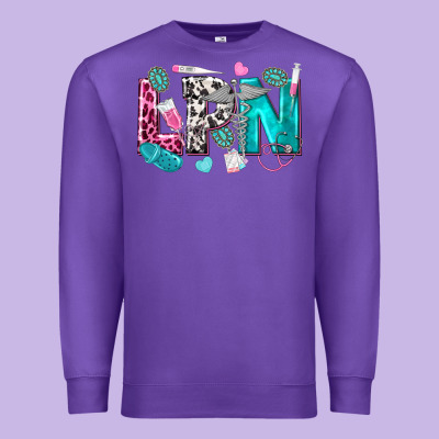 Lpn Premium Sweatshirt Designed By Texasbilliewilder