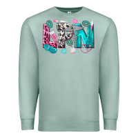Seafoam lpn Premium Sweatshirt - texasbilliewilder