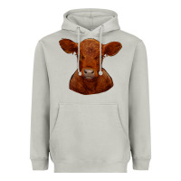 Moon Dust red angus calf Heavyweight Hoodie - RanaPortraitStore
