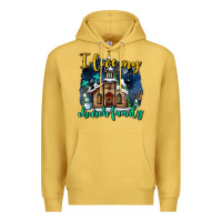 Christmas Church And Snow   ı Love My Church Family Premium Hoodie | Teevron