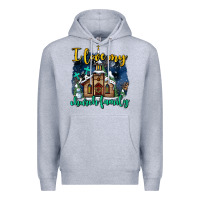 Christmas Church And Snow   ı Love My Church Family Premium Hoodie | Teevron