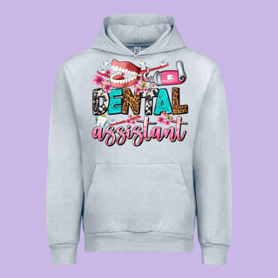 Dental Assistant Urban Hoodie Designed By Adodesignshop