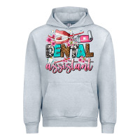 Heather Grey dental assistant Urban Hoodie - AdoDesignShop