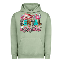 Pigment Oil Green dental assistant Urban Hoodie - AdoDesignShop