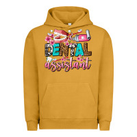 Pigment Peanut Butter dental assistant Urban Hoodie - AdoDesignShop