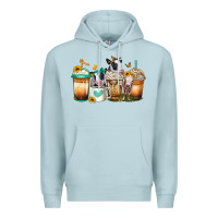 Blue Mist heifers coffee cups Premium Hoodie - Jasminsmagicworld