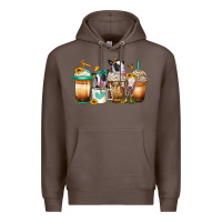Coffee heifers coffee cups Premium Hoodie - Jasminsmagicworld