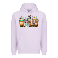Lilac heifers coffee cups Premium Hoodie - Jasminsmagicworld
