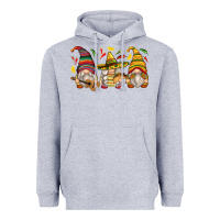 Heather Grey mexican gnomes Heavyweight Hoodie - Zillion Design Studio