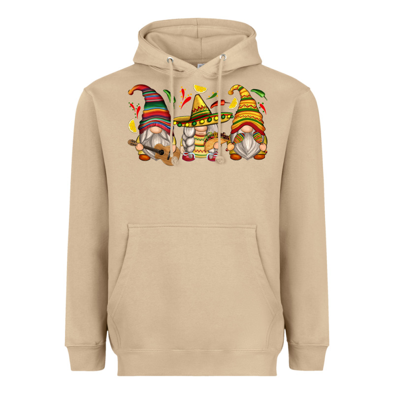 Mexican Gnomes Heavyweight Hoodie by Zillion Design Studio | Teevron