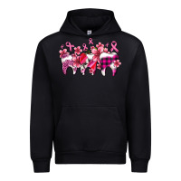 Black cancer ribbon with teeth Urban Hoodie - AdoDesignShop