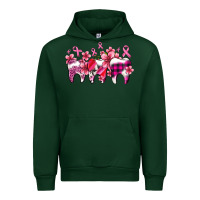 Forest Green cancer ribbon with teeth Urban Hoodie - AdoDesignShop