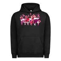 Pigment Black cancer ribbon with teeth Urban Hoodie - AdoDesignShop