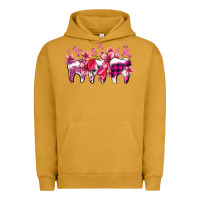 Pigment Peanut Butter cancer ribbon with teeth Urban Hoodie - AdoDesignShop