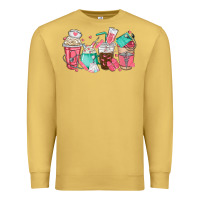 Antique Gold nurse coffee cups Premium Sweatshirt - texasbilliewilder
