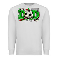 Dove Grey dad soccer Premium Sweatshirt - Zillion Design Studio