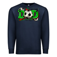 Navy dad soccer Premium Sweatshirt - Zillion Design Studio