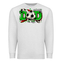 Oatmeal Heather dad soccer Premium Sweatshirt - Zillion Design Studio