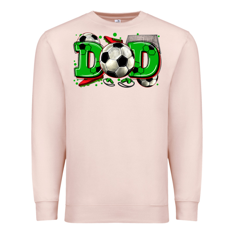 Dad Soccer Premium Sweatshirt by Zillion Design Studio | Teevron