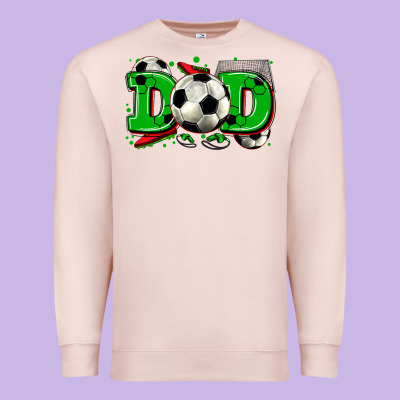 Dad Soccer Premium Sweatshirt Designed By Zillion Design Studio