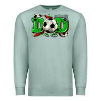 Seafoam dad soccer Premium Sweatshirt - Zillion Design Studio