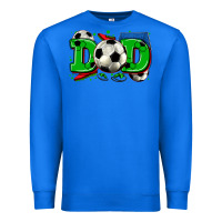 True Royal dad soccer Premium Sweatshirt - Zillion Design Studio