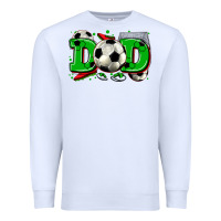 White dad soccer Premium Sweatshirt - Zillion Design Studio