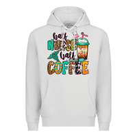 Half Nurse Half Coffee Premium Hoodie | Teevron