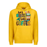Lemon half nurse half coffee Premium Hoodie - Jasminsmagicworld