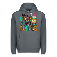 Rock half nurse half coffee Premium Hoodie - Jasminsmagicworld