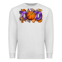 Oatmeal Heather dad basketball Premium Sweatshirt - Zillion Design Studio