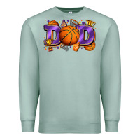 Seafoam dad basketball Premium Sweatshirt - Zillion Design Studio