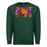 Sports Green dad basketball Premium Sweatshirt - Zillion Design Studio