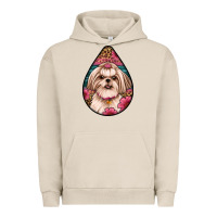 Pigment French Oak shih tzu teardrop earrings Urban Hoodie - Artiststas