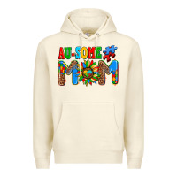 Sandshell ausome autism mom Premium Hoodie - AdoDesignShop