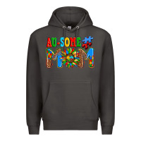 Smoke ausome autism mom Premium Hoodie - AdoDesignShop