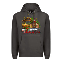Smoke the church  chrıst is born Premium Hoodie - AdoDesignShop