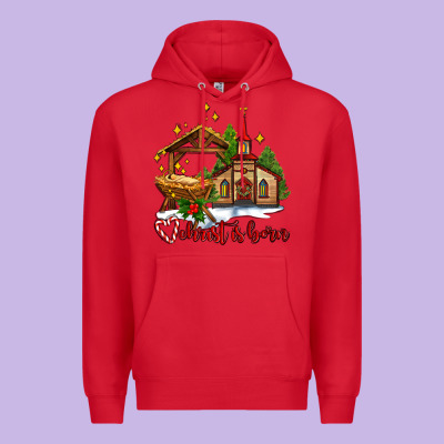 The Church  Chrıst Is Born Premium Hoodie Designed By Adodesignshop