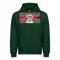 Forest Green shih tzu license plate Urban Hoodie - Artiststas