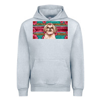 Heather Grey shih tzu license plate Urban Hoodie - Artiststas