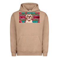 Pigment Burro shih tzu license plate Urban Hoodie - Artiststas